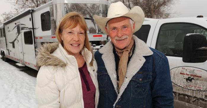 Pastor rides south to raise funds for orphanages