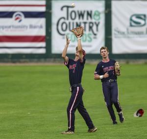 Tanner Steen fielding vs. Billings Royals