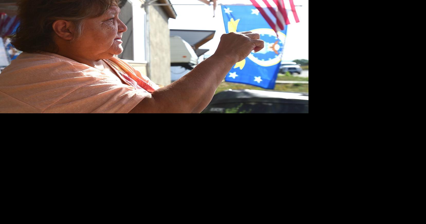 Searching for Hub: Volunteers gather on Crow Reservation to look for ...