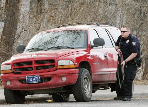Police search