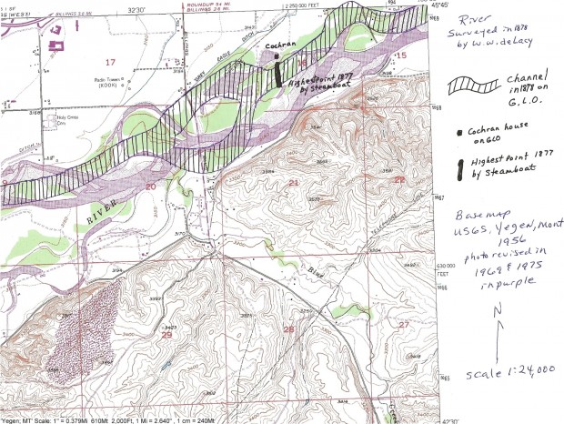 Comparing Yellowstone River maps highlights Josephine lore