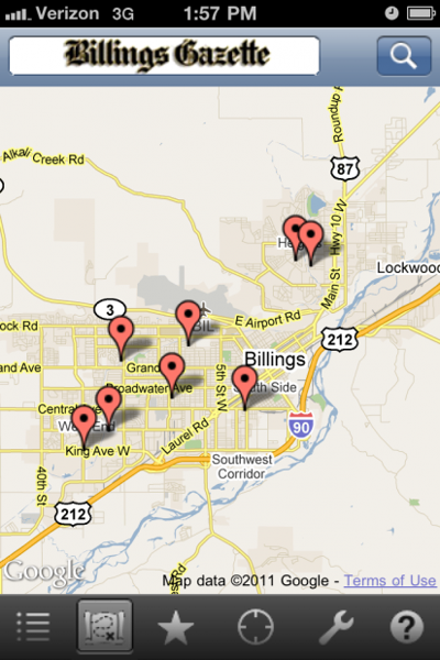 Garage Sales Map