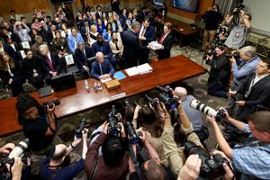 Former NIAID director Anthony Fauci appears before U.S. Senate panel under subpoena about his role in the national response to the COVID-19 pandemic, in Washington