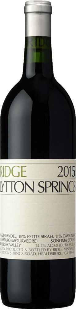 2015 Ridge Vineyards Lytton Springs Zinfandel (Ridge Wine)