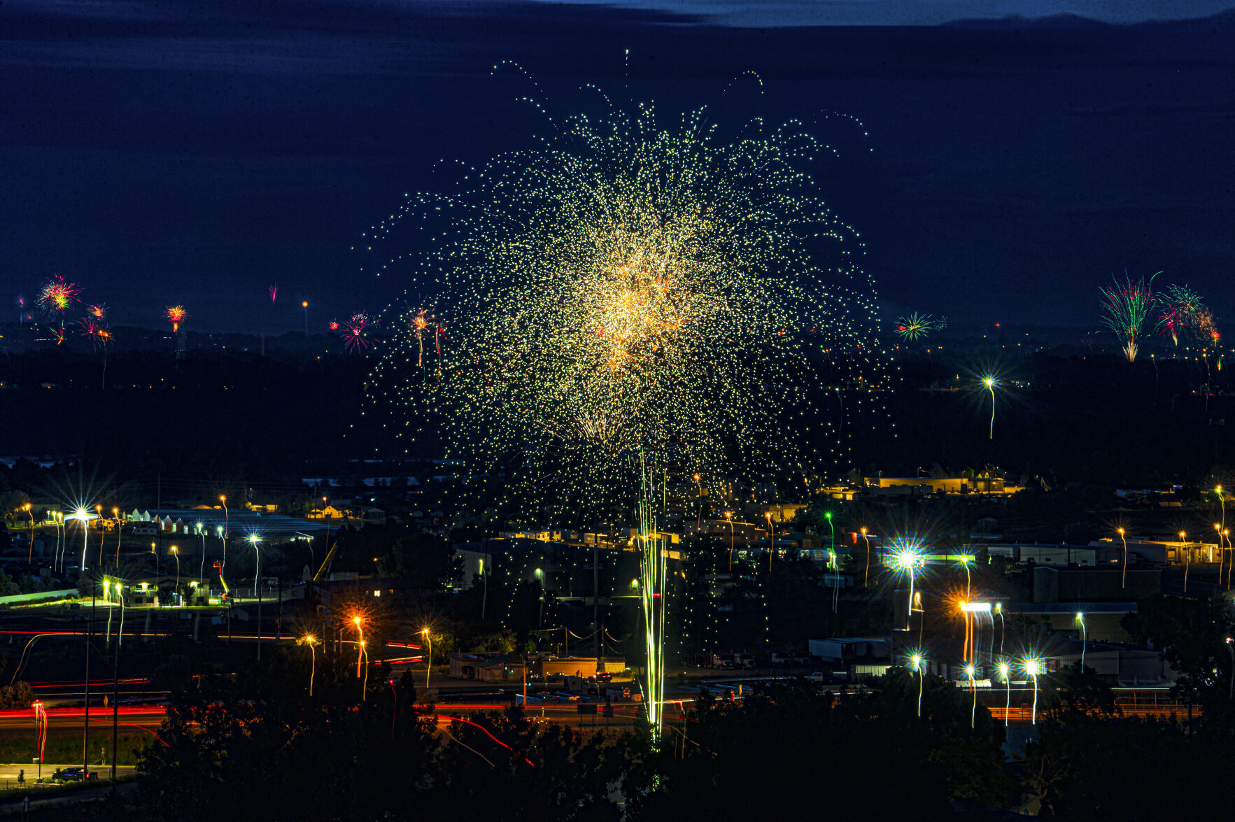 Photos Fireworks light up Billings on Independence Day