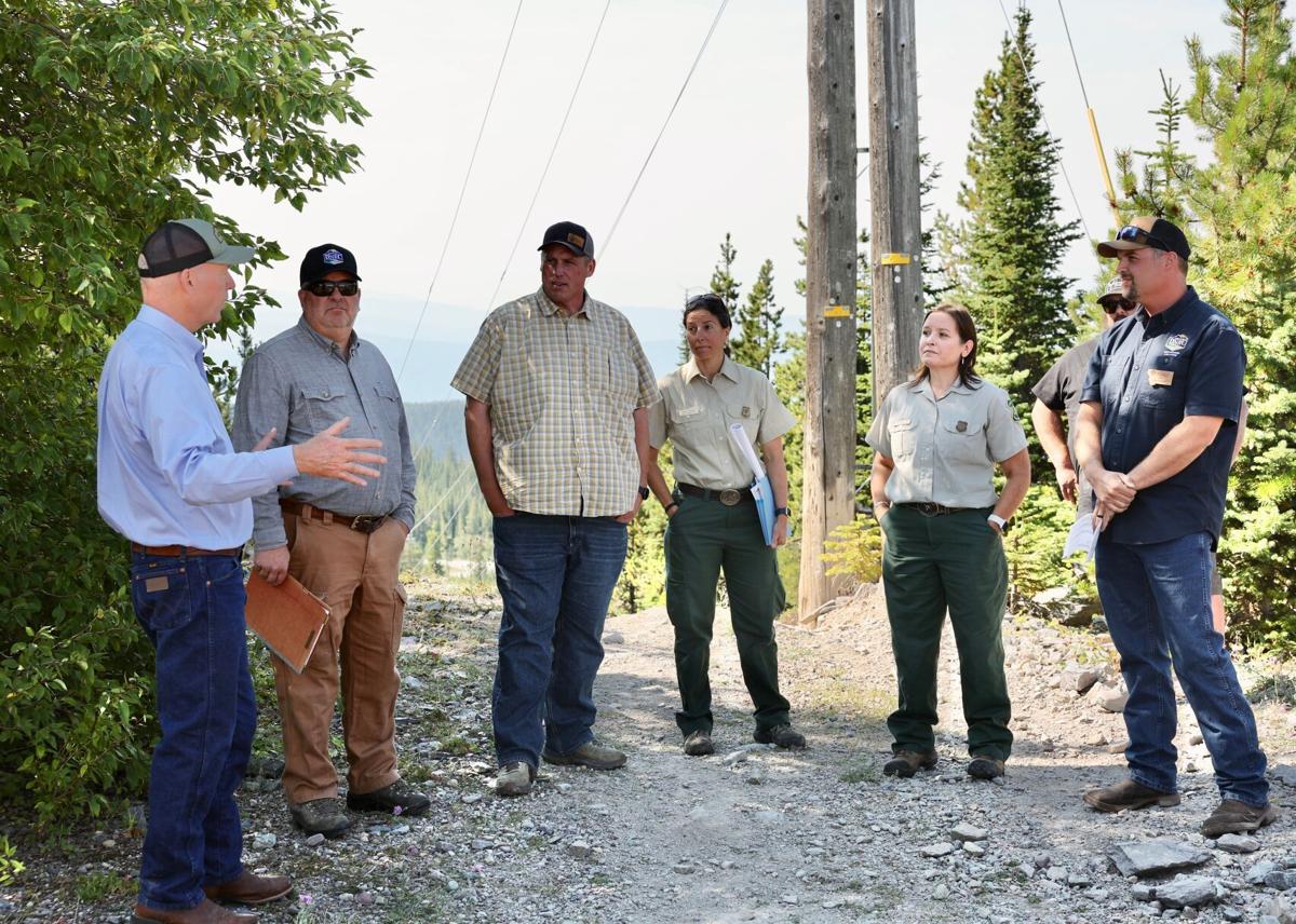 Gov. Gianforte Highlights Forest Management Project in Lakeside