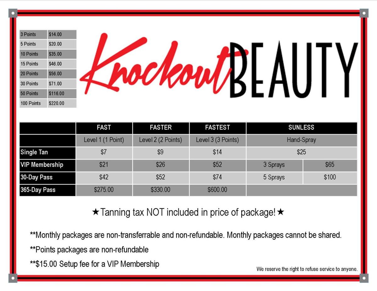 Tanning Prices