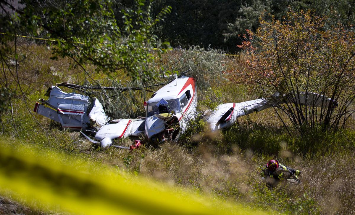 Twin engine plane crashes at the base of the Rims Local News