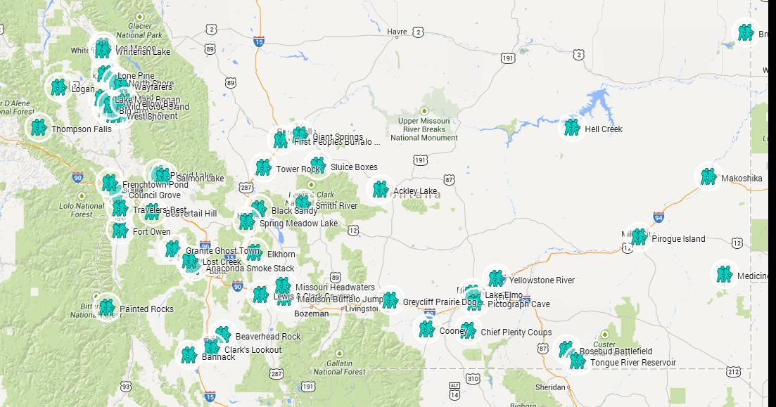 National Parks In Montana Map Map: Montana State Parks | Guest Opinion | Billingsgazette.com