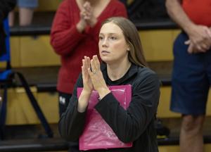 Billings Skyview at Billings West volleyball