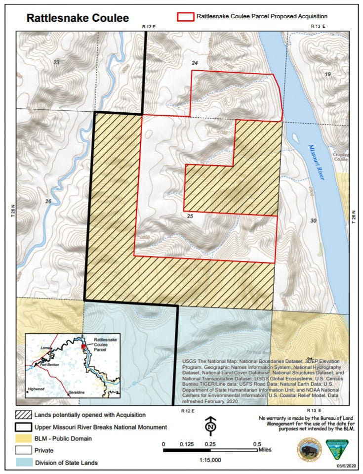 BLM seeks comment on Upper Missouri River Breaks land buy | Montana ...