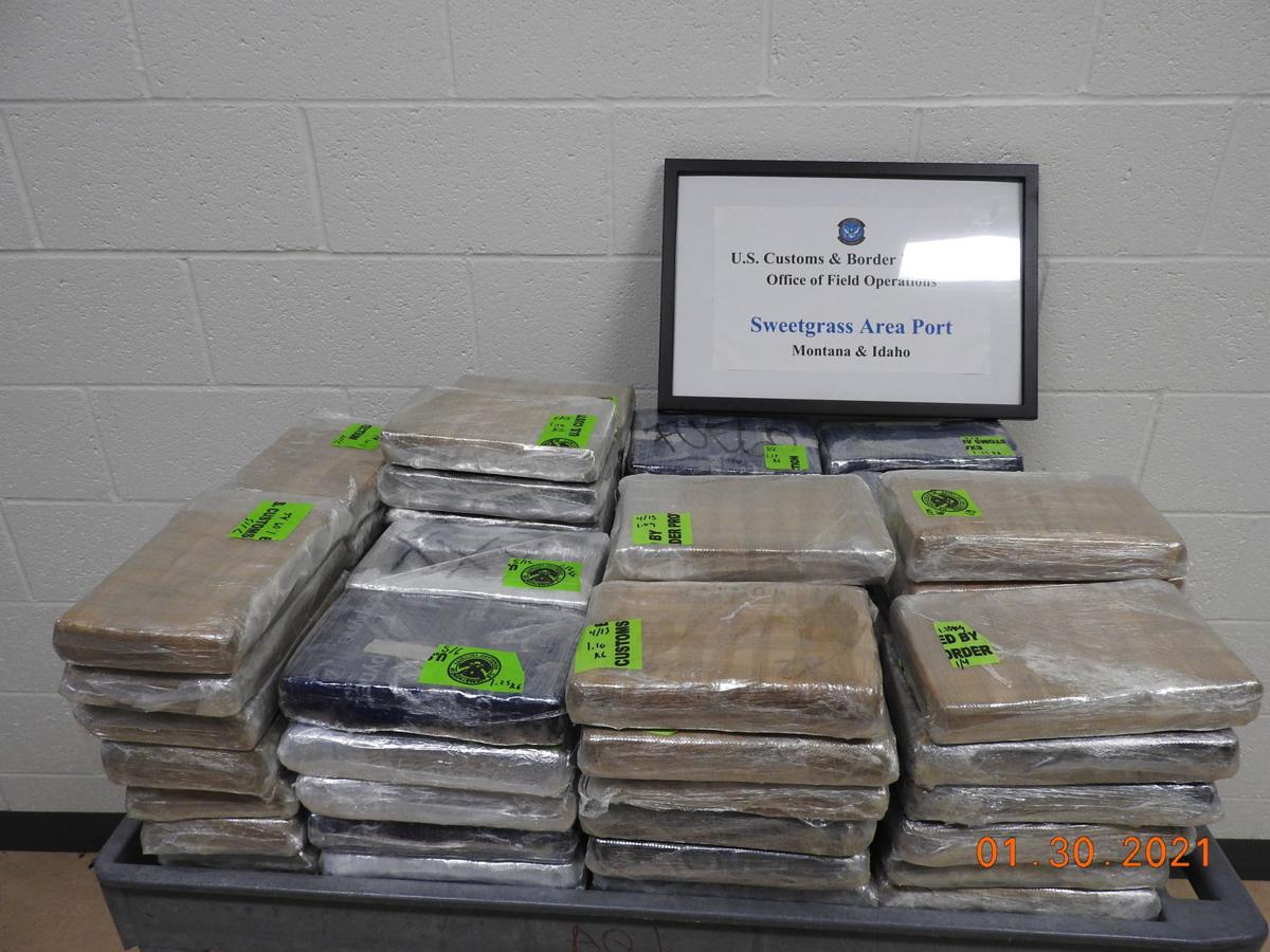 Border agents in Sweetgrass seize 240 pounds of cocaine
