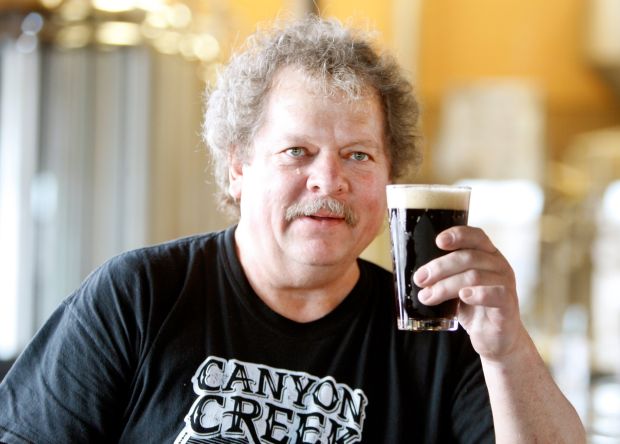 Brewer Ron Kalvig of Canyon Creek Brewing