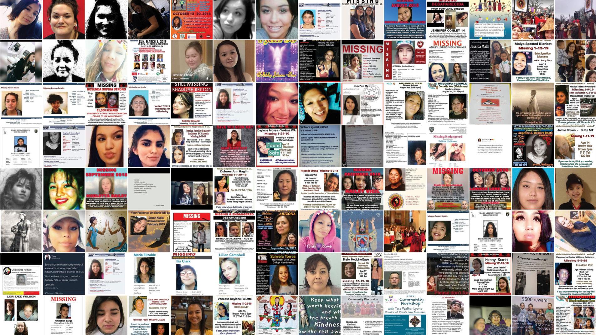 When government fails, indigenous women take their search for missing loved ones online | Missing and Murdered Indigenous Women | billingsgazette.com