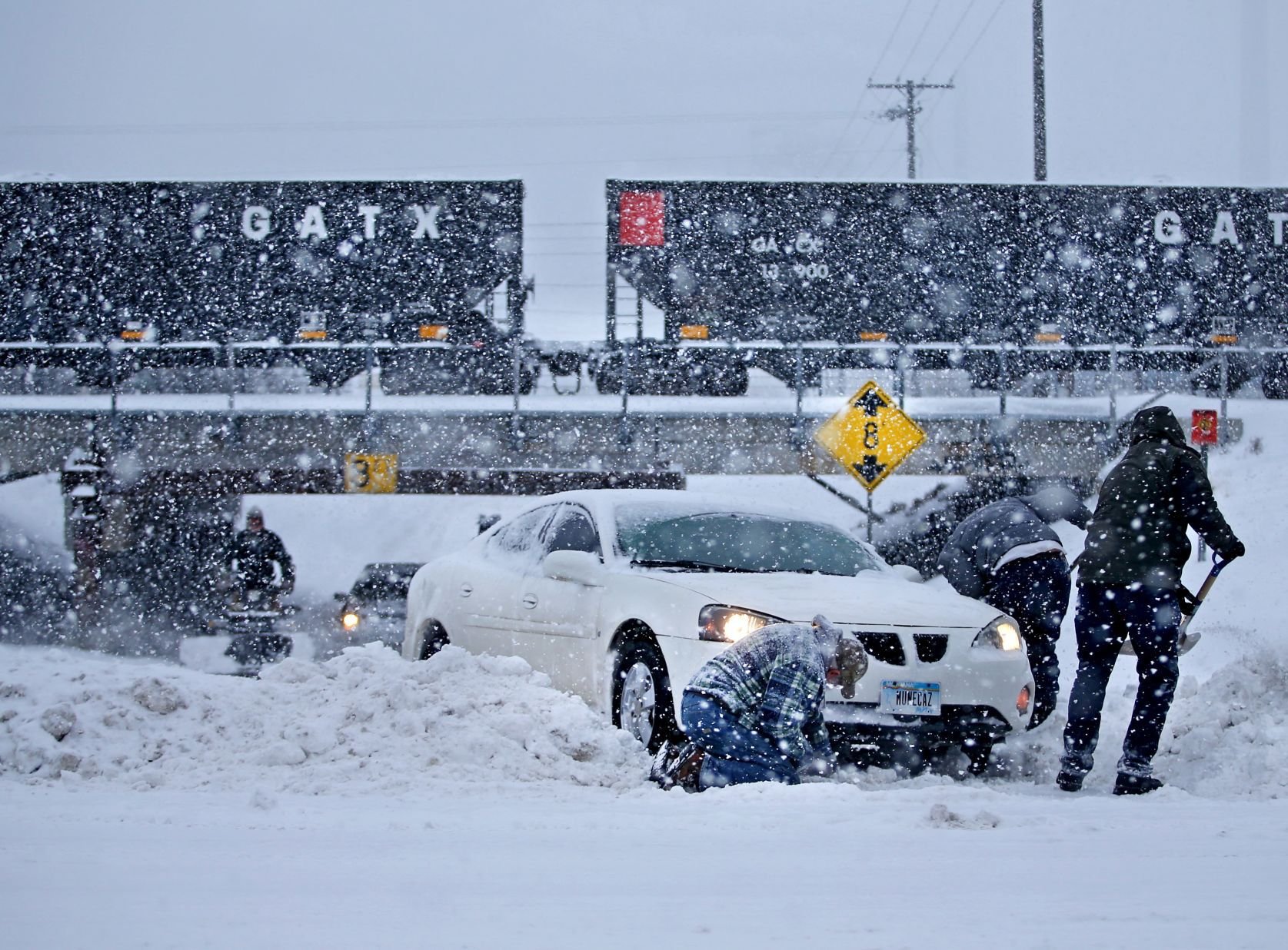 New Year's Freeze: After Record-breaking Snow, New Year In Billings ...