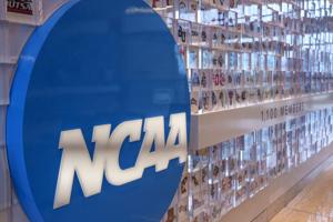 Inside NCAA Headquarters located in Indianapolis on Friday, March 10, 2023.Ncaa President Charlie Baker