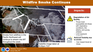 Wildfire smoke