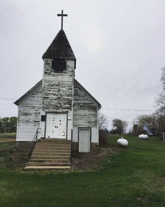 What's the story behind this rural Eastern Montana ballpark? Montana