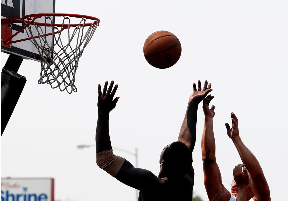 Photos Teams Brave The Heat For 3 On 3 Basketball Tourney Local