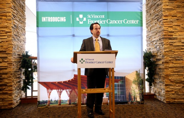 St. Vincent buys interest in Frontier Cancer Center