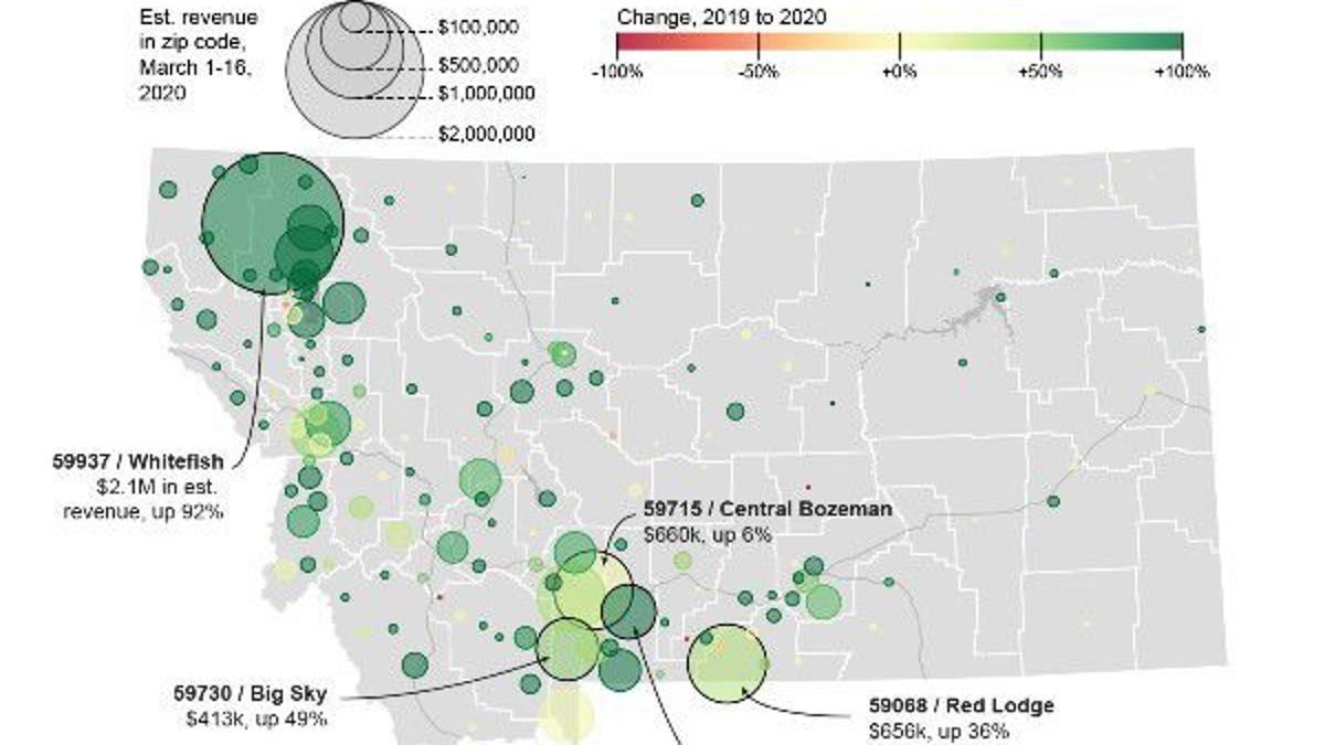 Vacation Rental Data Suggests Visitors Seeking Shelter In Montana