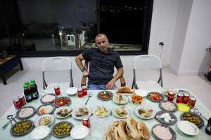 Palestinian-American Loui Ridi gains access to his besieged West Bank home, in Qusra