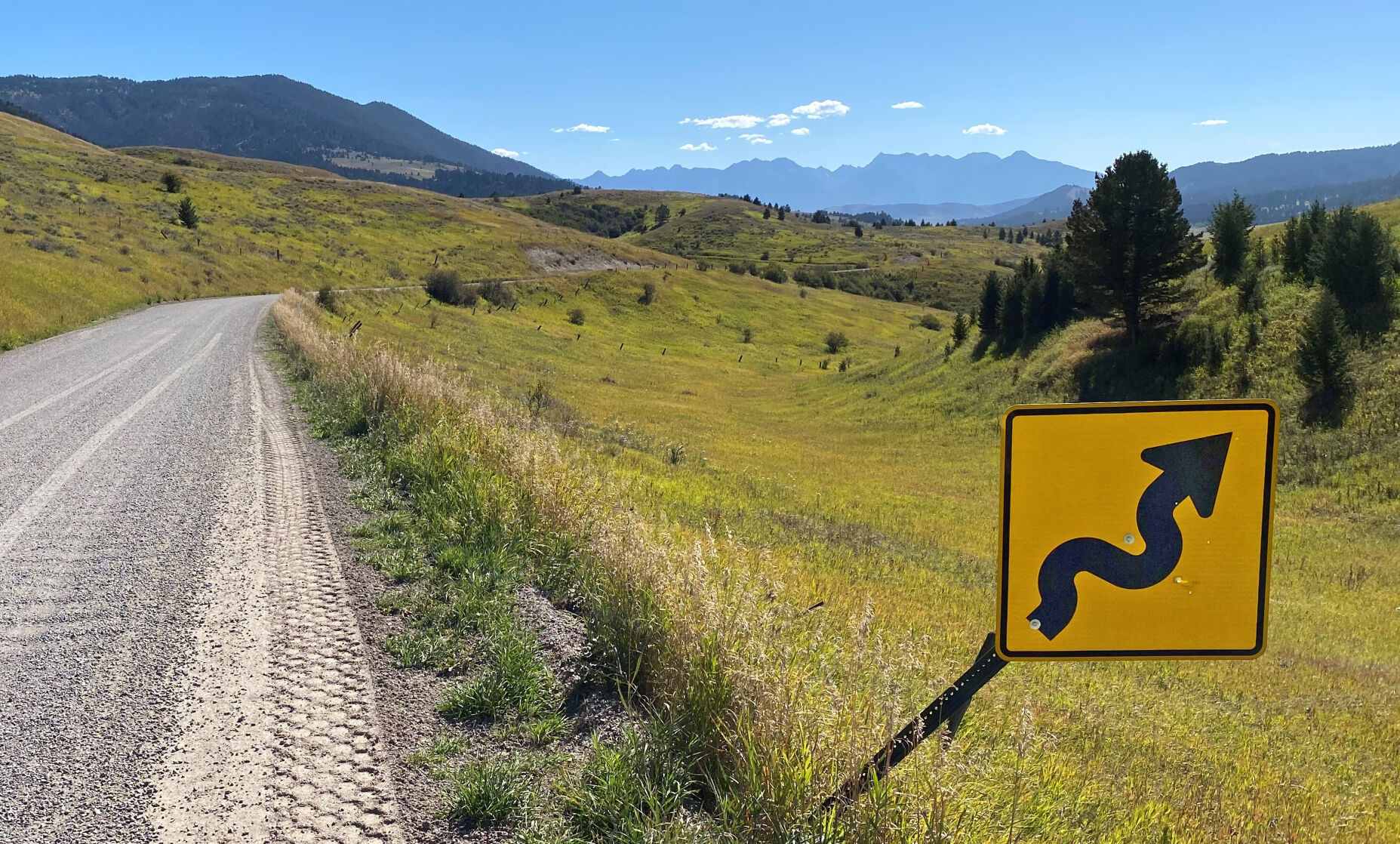 Trail Creek Road, east of Bozeman, offers drive thru history
