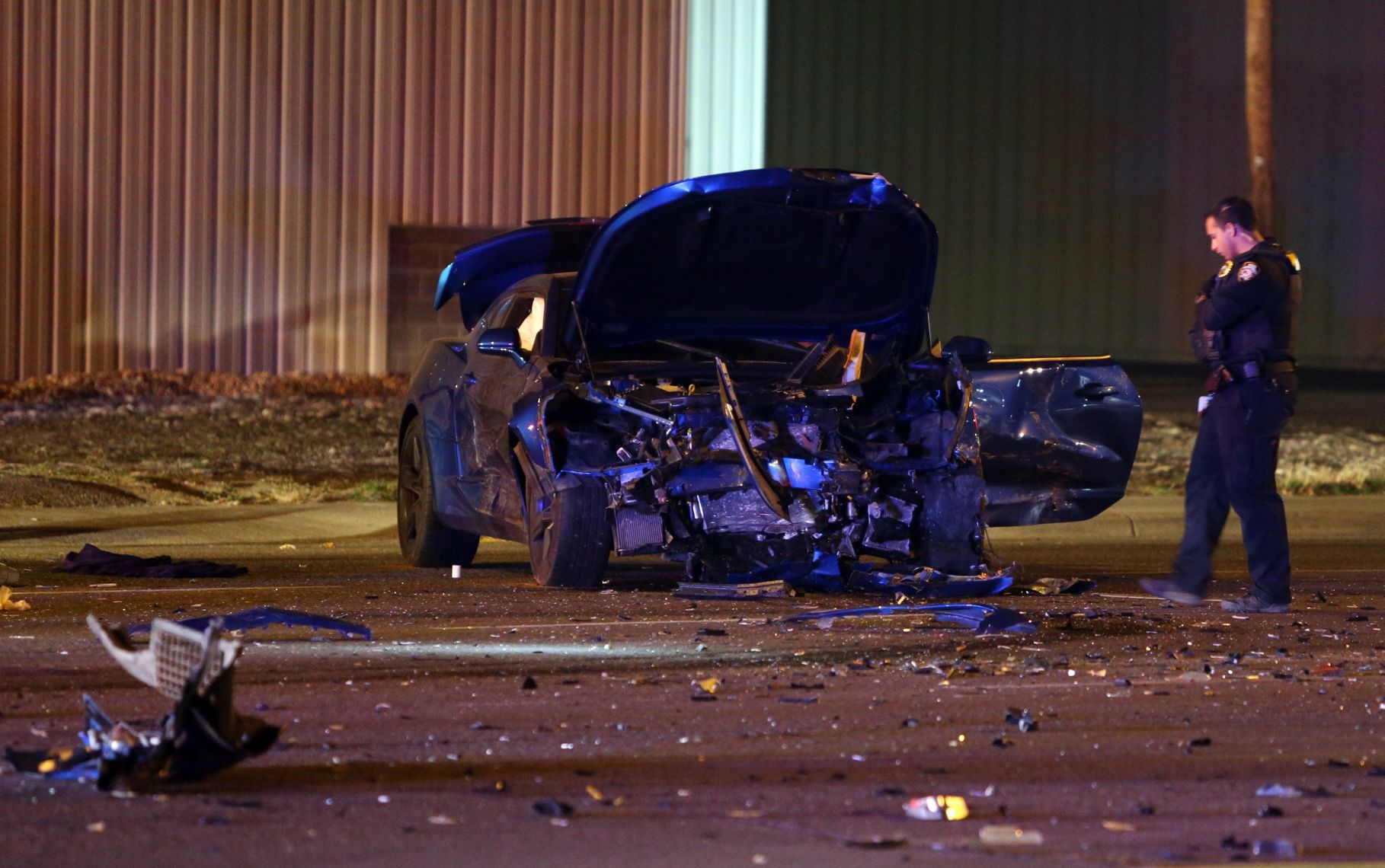 Two Hospitalized After Three-vehicle Crash Downtown | Local ...