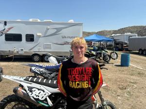 Huntley Project championship wrestler Jordan Niles enjoys Great American hill climb