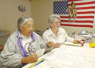 Women working to ID unmarked graves, map Lame Deer cemetery