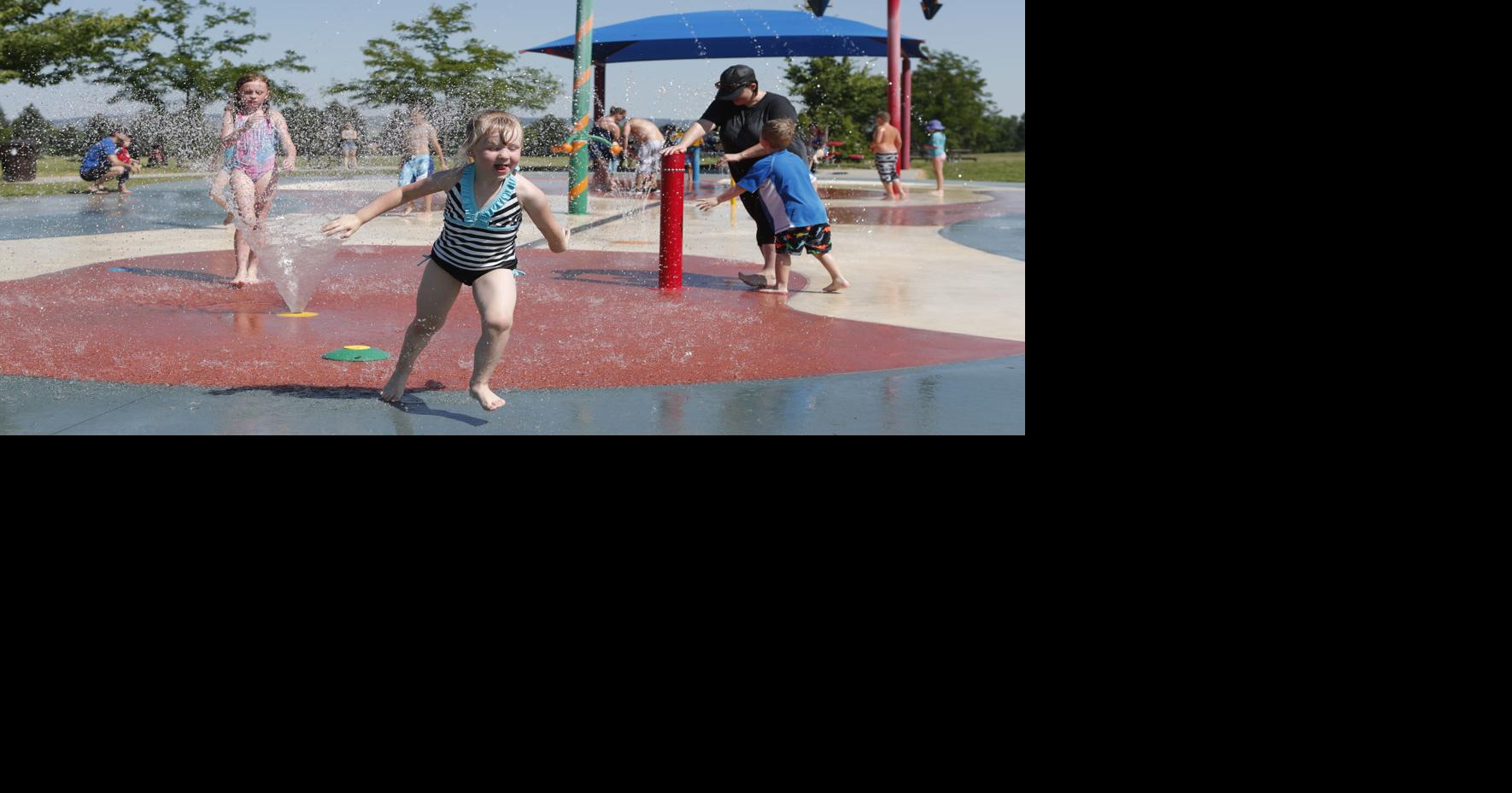 Photos: Kids beat the summer heat at Castle Rock Park Splash Park