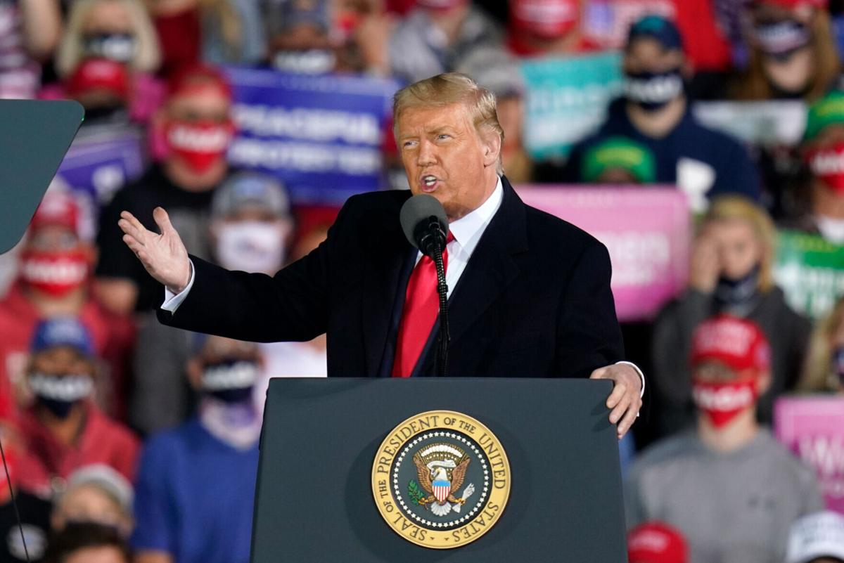 Trump says he would accept peaceful transfer of power but casts doubt on election results