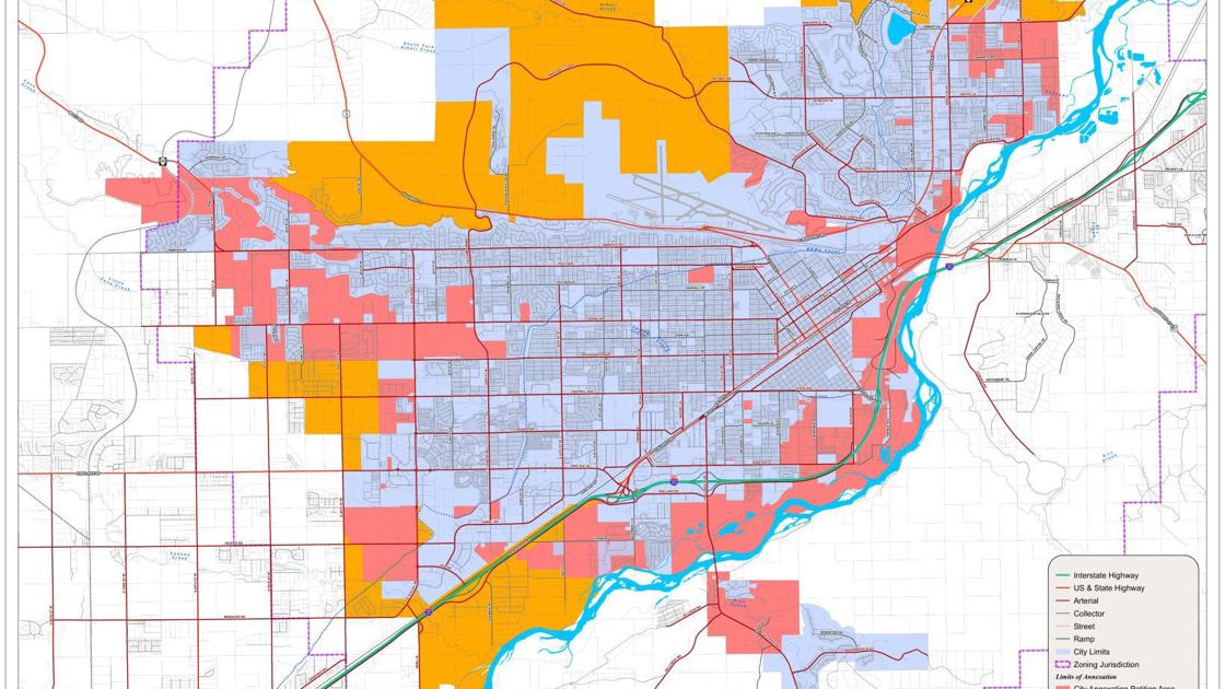 Billings City Limits Map Limits of Annexation Map | | billingsgazette.com Billings City Limits Map Limits of Annexation Map | | billingsgazette.com