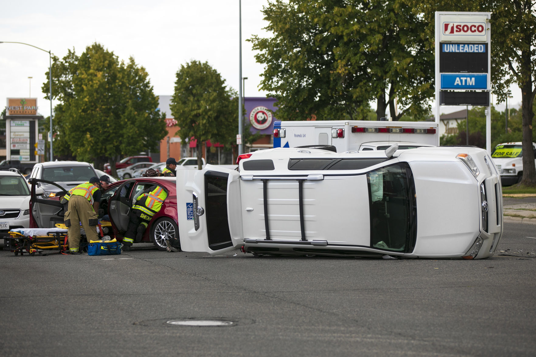 Rollover Crash On Billings' West End Puts At Least Four People In The ...