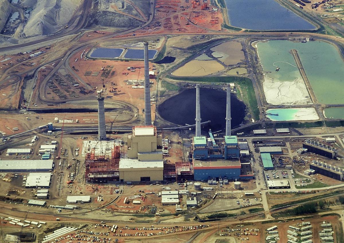 Colstrip aerial 1981