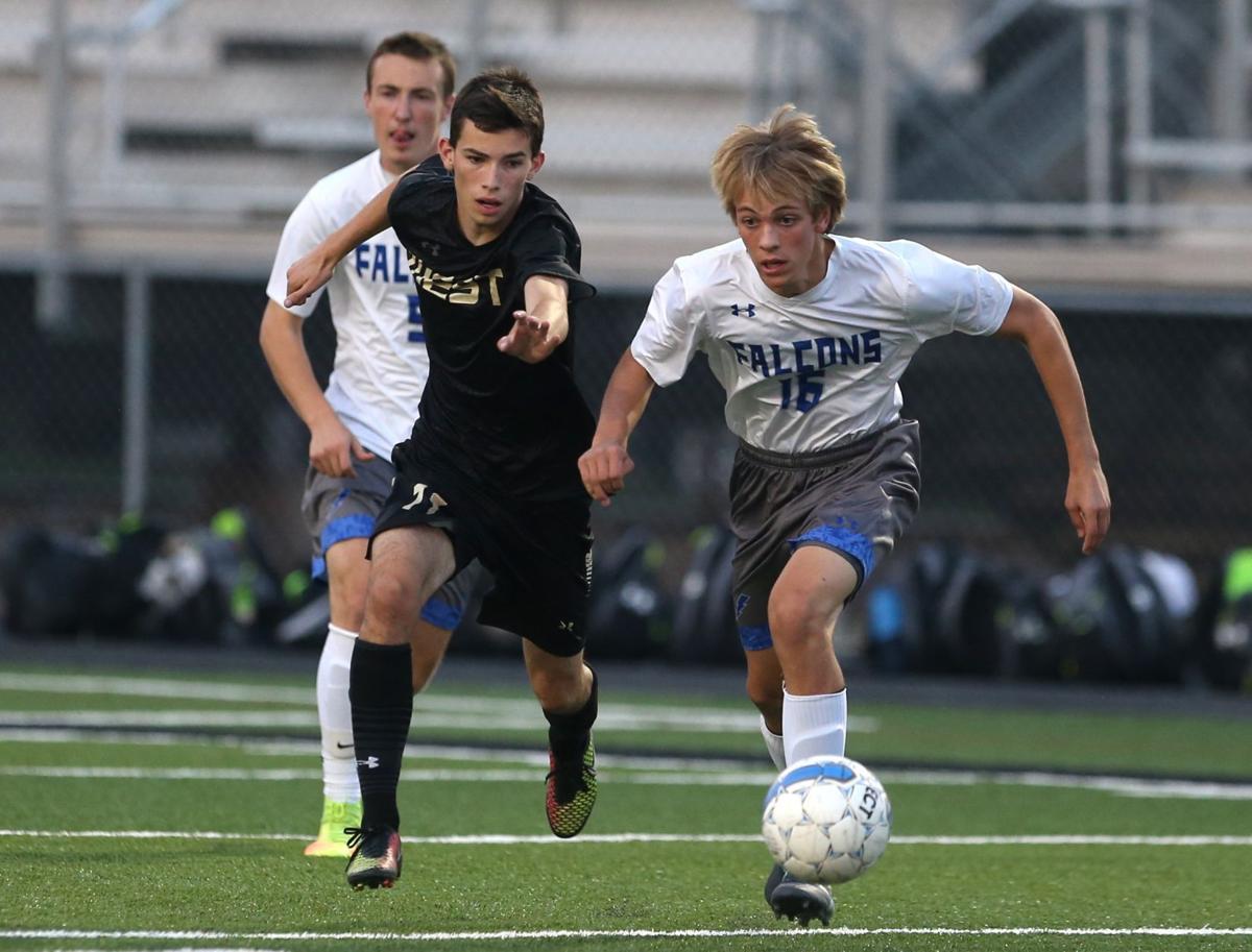 West's Dylan Balsam and Skyview's Paxton Miller