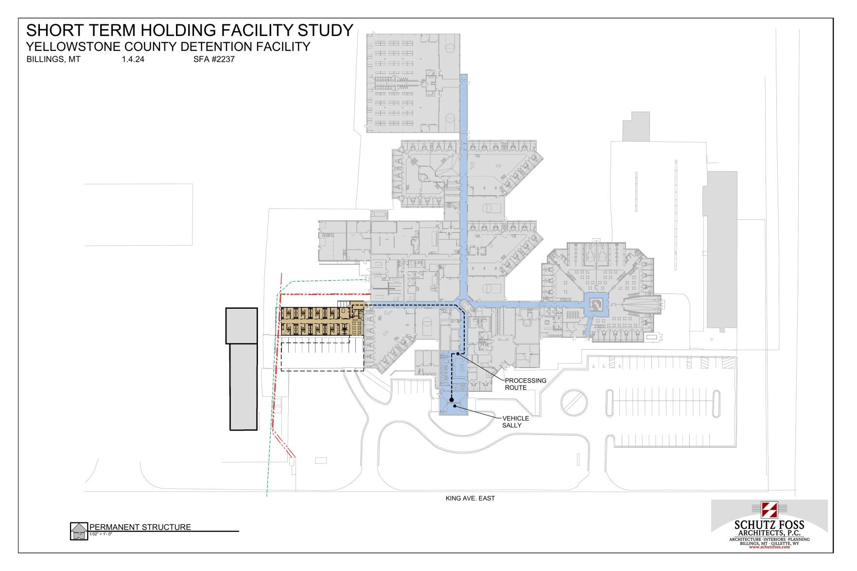 Short-term Jail Addition To Yellowstone County Detention Facility Site