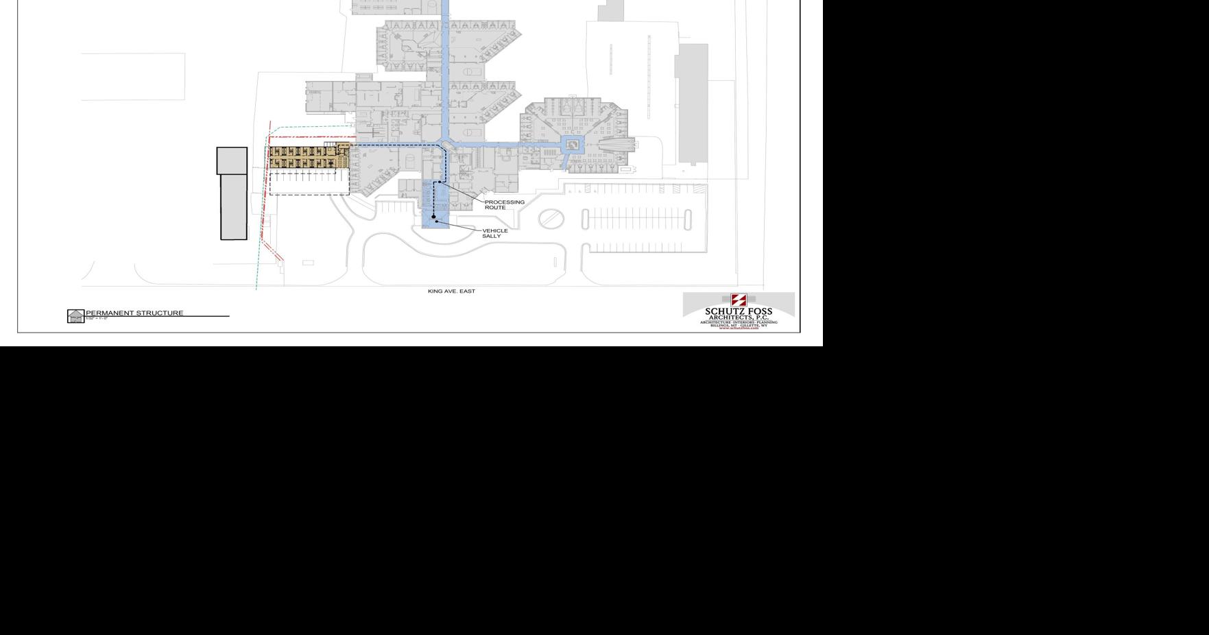 Shortterm jail addition to Yellowstone County Detention Facility site