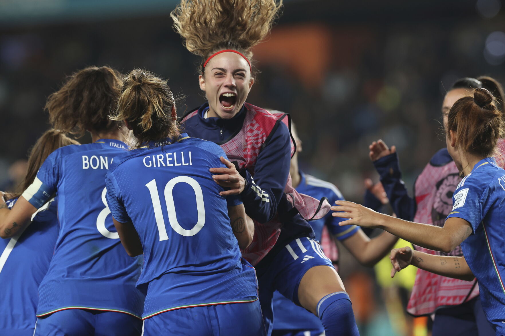 Girelli's goal lifts Italy over Argentina at WWCup