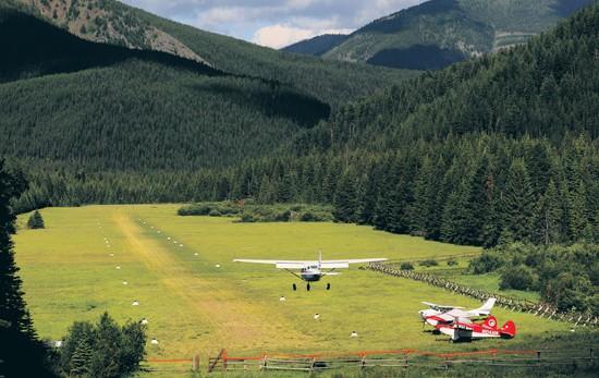 Schafer Meadows gives pilots Montana's only wilderness runway