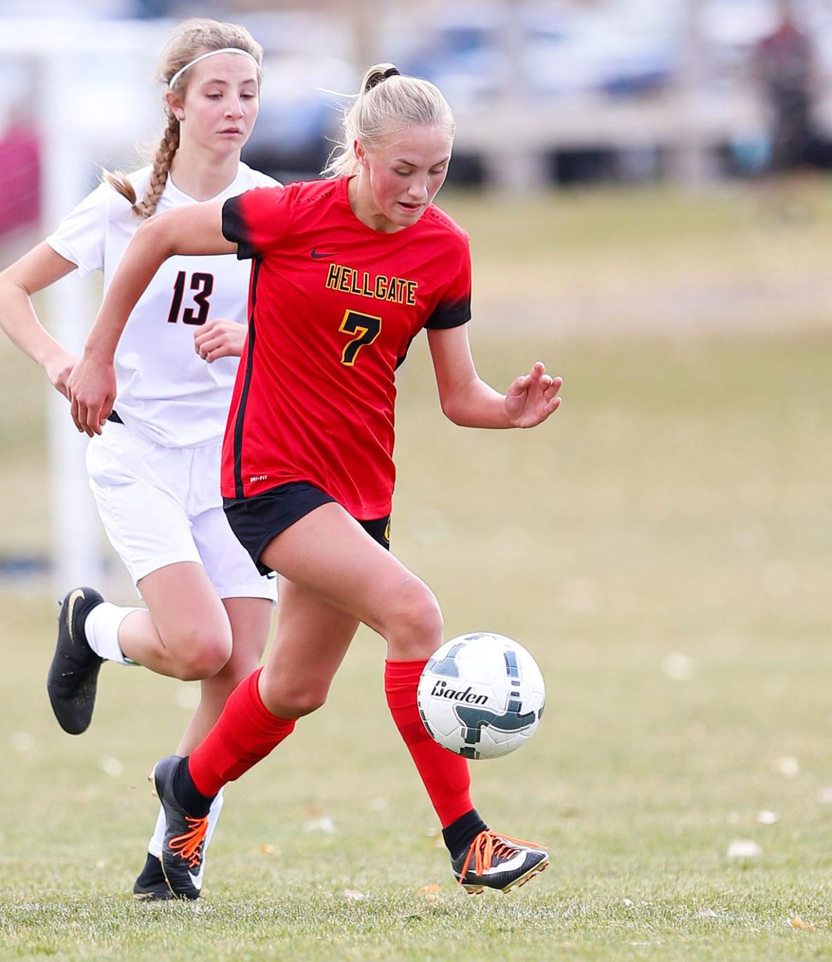 Class AA girls soccer tournament Billings Skyview, Missoula Big Sky