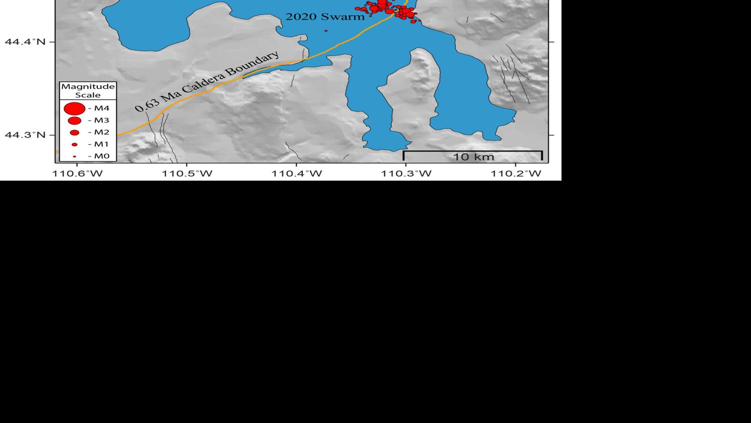 Caldera Records: An earthquake swarm lies beneath Yellowstone Lake |  Untamed Montana