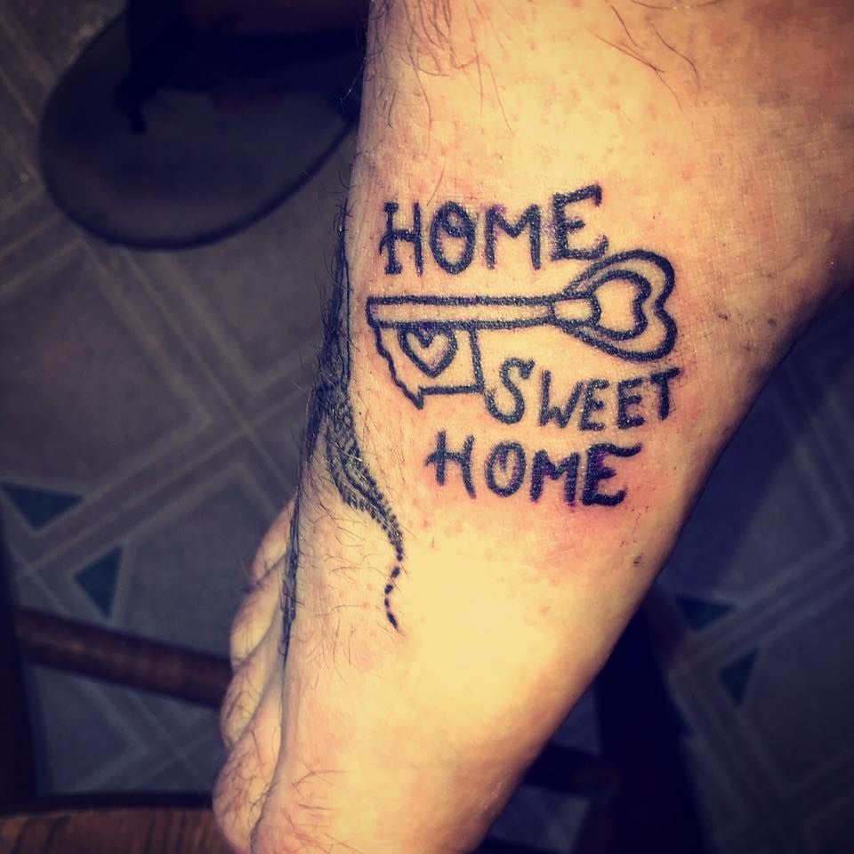 home sweet home tattoo