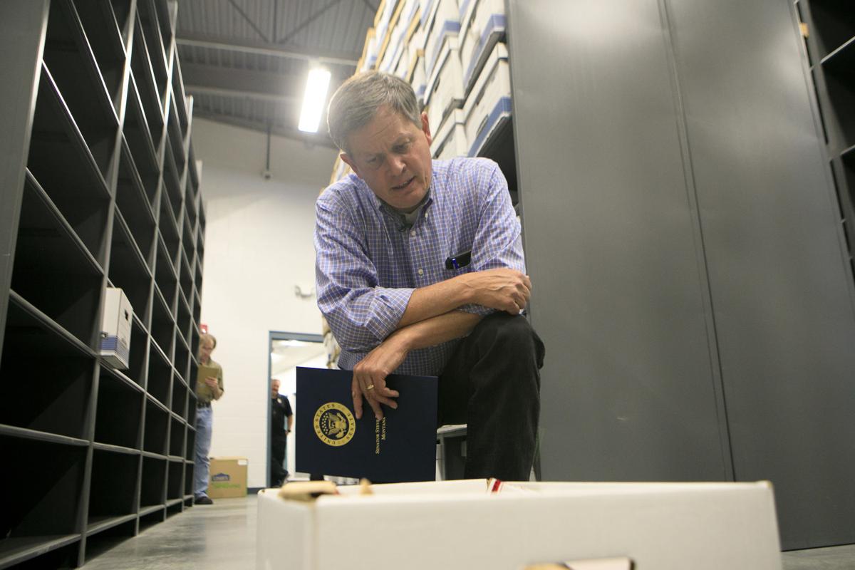 Daines visits evidence building