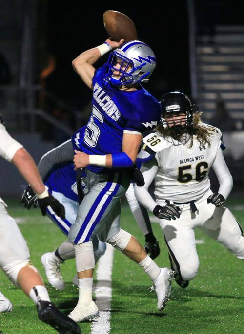 Skyview S Brock Bushfield High School Football Billingsgazette Com