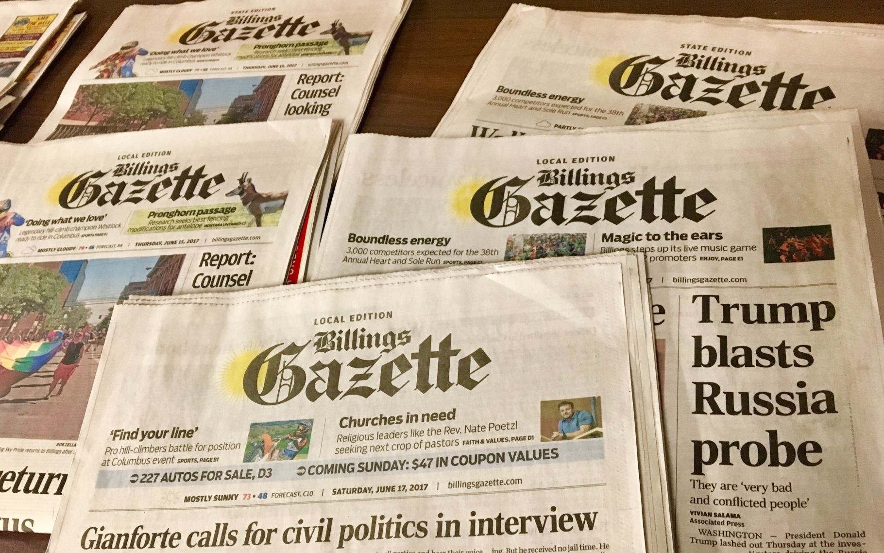 Billings Gazette Wins Best Daily Newspaper In Montana At Annual Awards ...