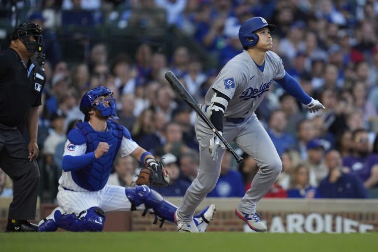 Dodgers Cubs Baseball