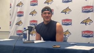 Patrick Duchien after Montana State’s win over Northern Arizona