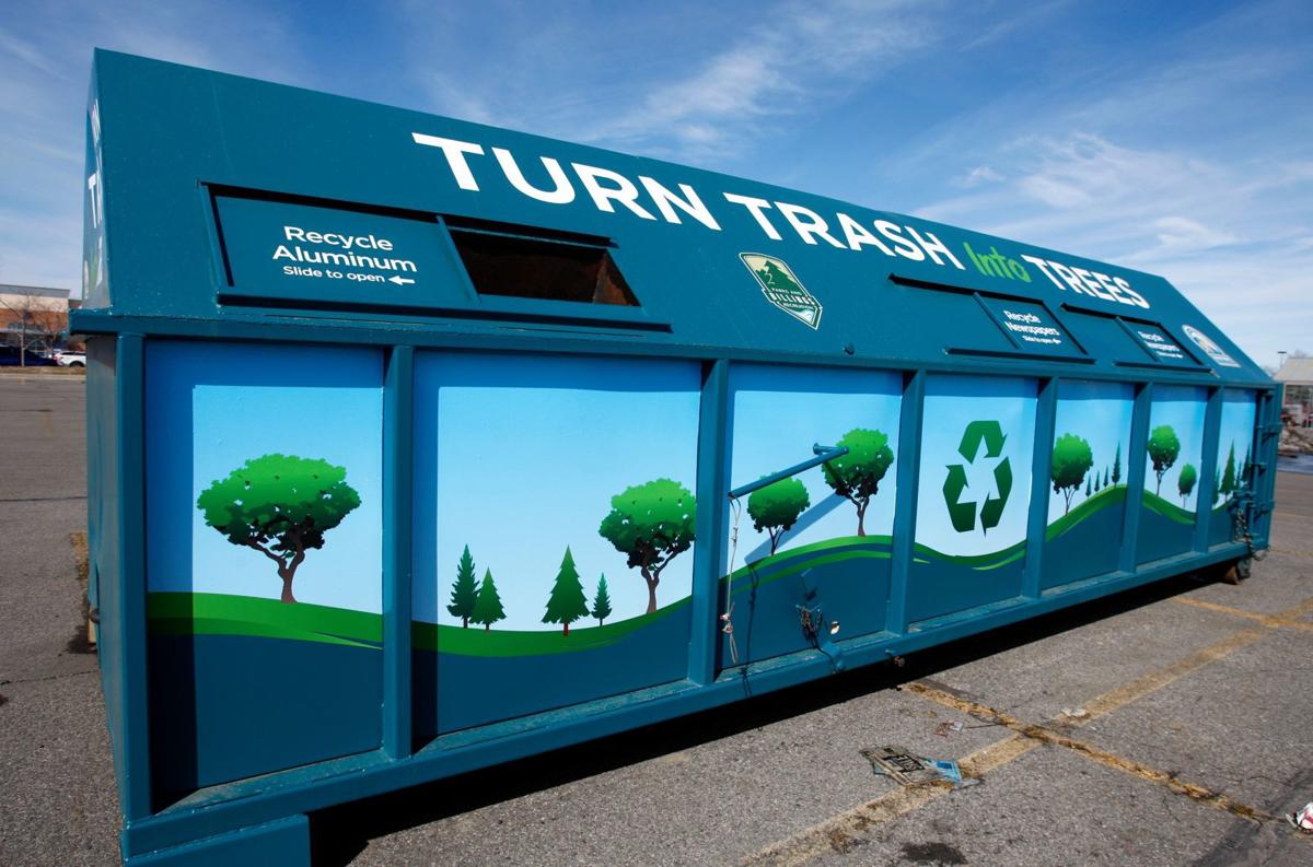 Billings' recycling bins that raise money for new trees get a