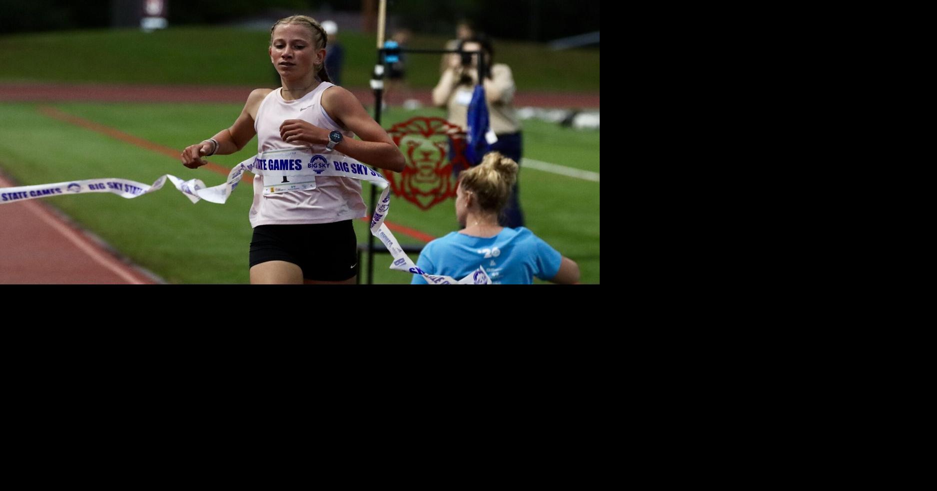 After storm delay, Addison Kegel breaks Montana Mile record at Big Sky State Games Opening Ceremonies